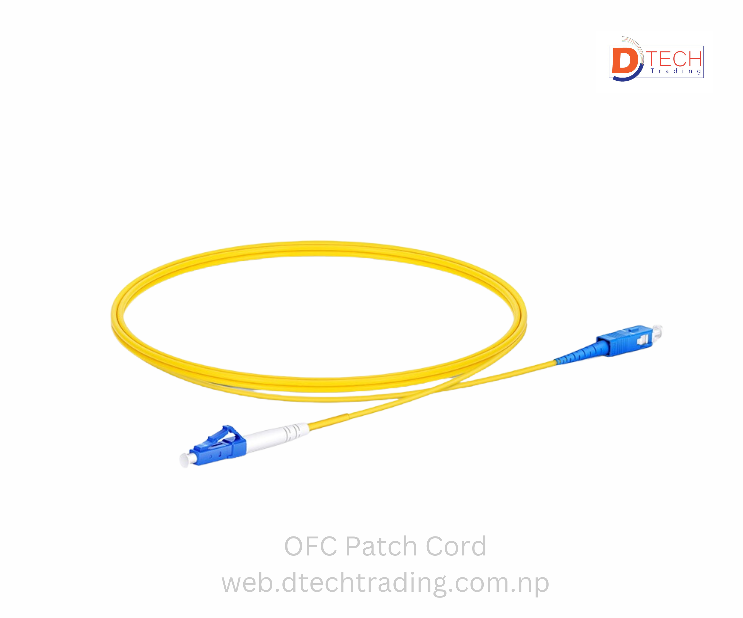Patch Cord LC UPC to SC UPC 3.00mm Simplex  0.5M 177